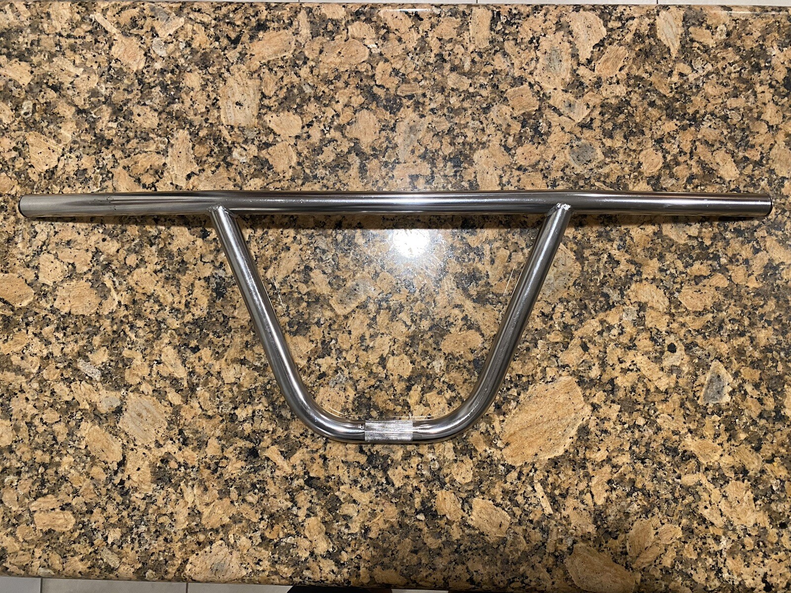 Vintage 80’s Old School BMX CW Handlebars Silver Race Freestyle