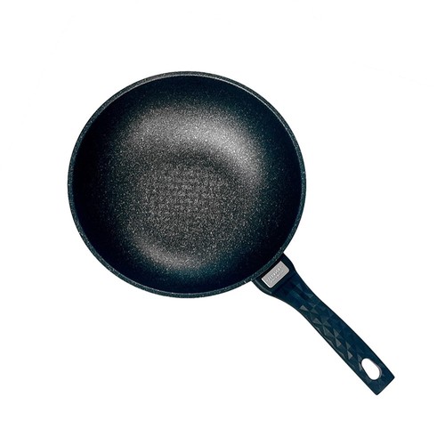 9,5" Wok Antihaft Kochen Bratpfanne Topf, 5 Schicht Marmorbeschichtung, Hergestellt in Korea - Bild 6 von 8