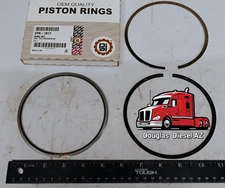 PLASMA PISTON RING SET for Mack E7, E-Tech & ASET. PAI# EPR-1817 Ref# 353GC2133