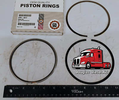 PLASMA PISTON RING SET for Mack E7, E-Tech & ASET. PAI# EPR-1817 Ref# 353GC2133