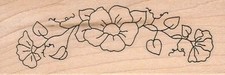 Floral Border 1 1/2 x 3 3/4