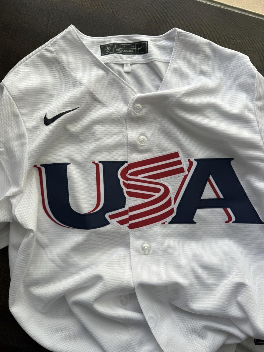Nike World Baseball Classic Team USA Jersey 2023 Men's Size