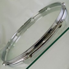 Ludwig 16"BRASS Floor Tom Drum Batter Rim/Hoop 8Lug 60s Triple-Flange Chrome COB