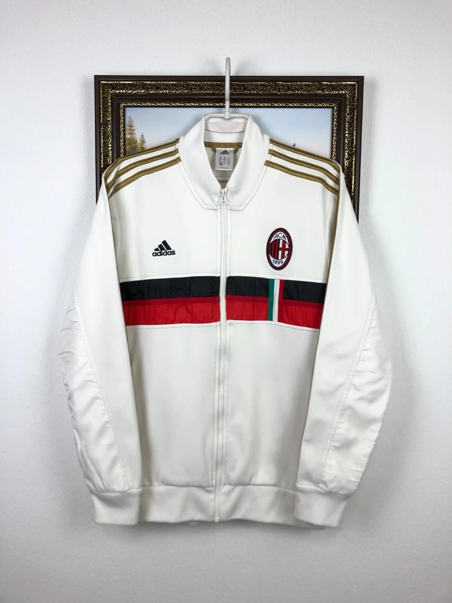 1998-1999 AC Milan ヴィンテージ トラックジャケット M AC Milan White International Club Soccer Fan Jackets for sale | eBay