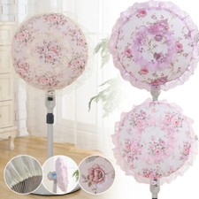 Electric Fan Cover Fan Safety Protective Covers Lace Dustproof Decor Cover Home