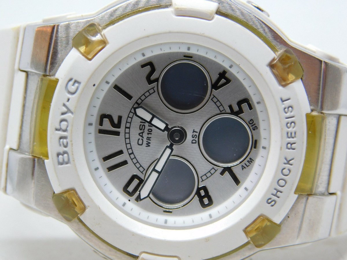 Casio Baby-G Analog-Digital Watch (5001) BGA-110 Casio Baby-g 37mm White Watch BGA-110 5001 Unisex - Etsy main image 3