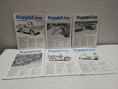 Supply Line Lot 6 1988 Full Year Magazine Issues