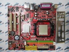 Msi K9vgm-V Via K8m890 2x Ddr2 Ram Am2+ Micro Atx Motherboard