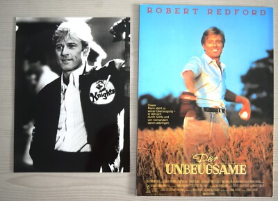 P293 Pressefoto + Presseheft DER UNBEUGSAME Robert Redford