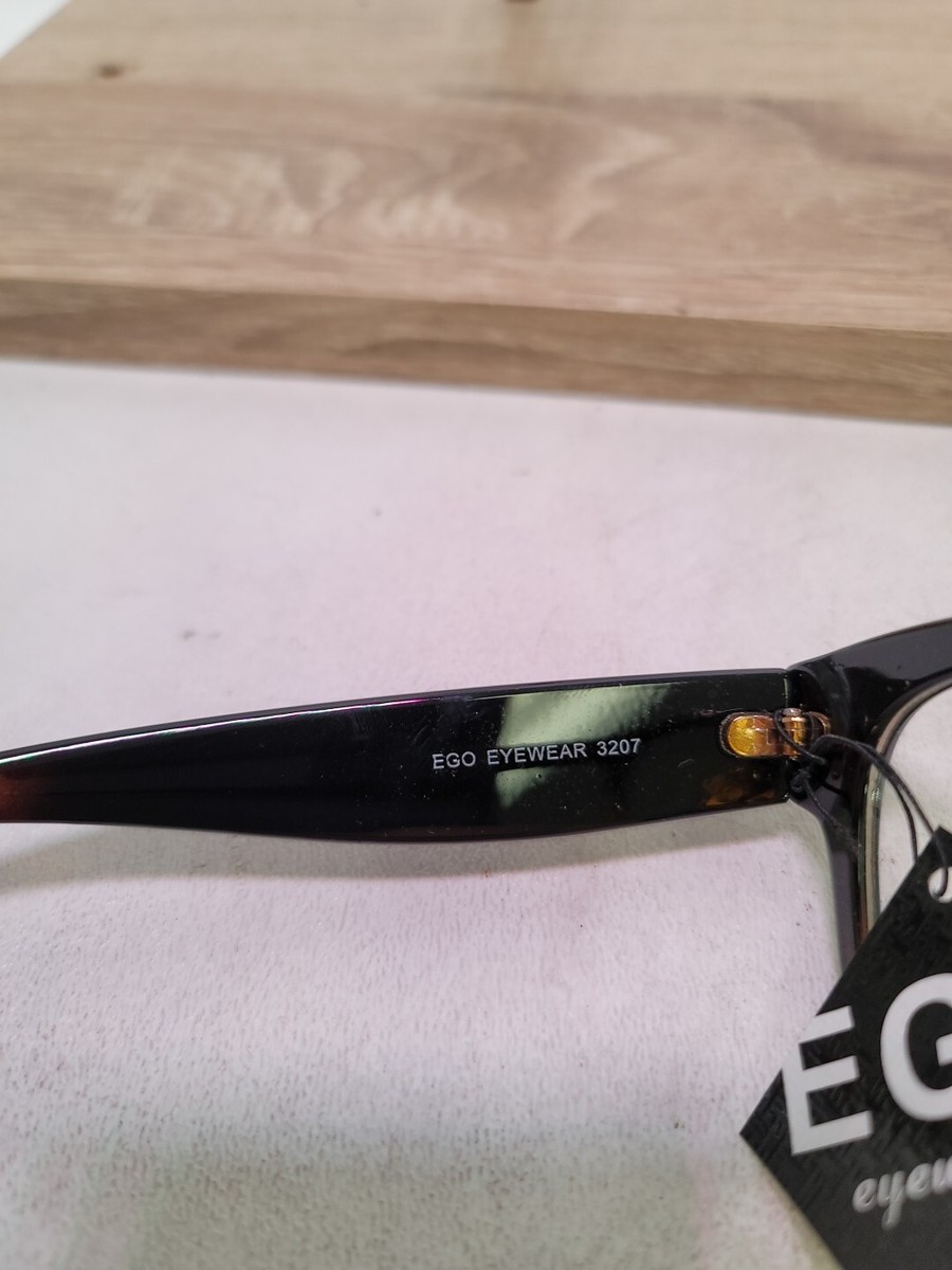 Ego Eyewear 3207 UV400 Glasses Black-Tort Fade | eBay