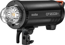 Godox QT1200IIIM 1200W Wireless High Speed Sync Studio Flash Light GN105 1/8000S