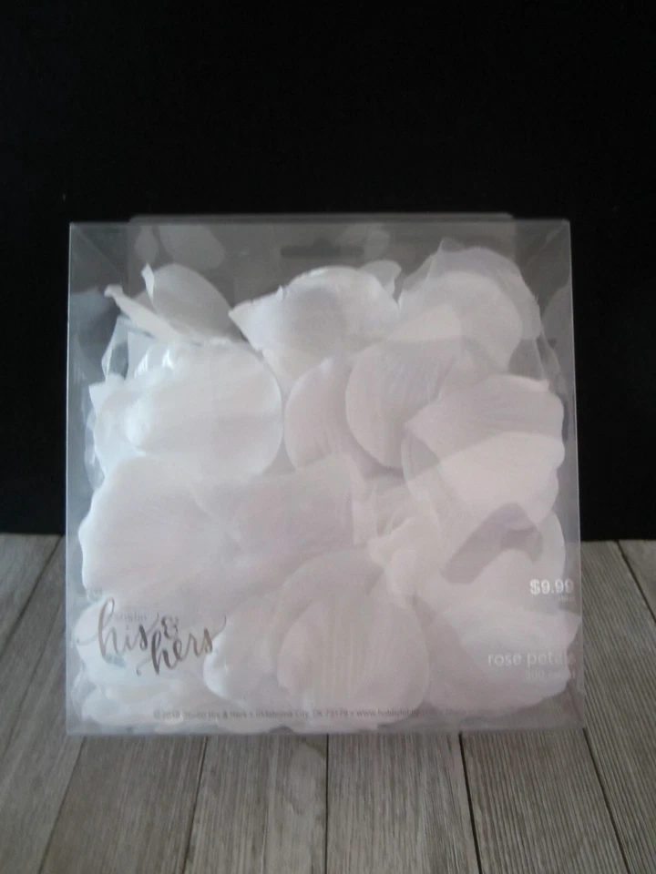 White Silk & White Lace Rose Petals Wedding Flower Girl Party Special Occasion - Image 2 of 4