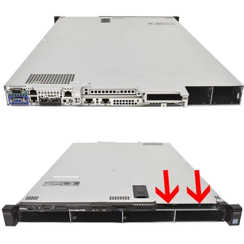 Dell PowerEdge R430 Server Barebone no CPU no RAM  no PSU 2x Kühler 4x LFF 3,5