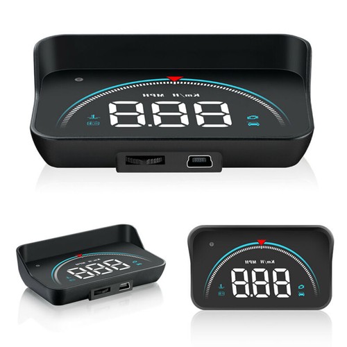 Car Digital Speedometer Head Up Display OBD2 Overspeed Alarm Non-Slip Mat AM41 - Picture 2 of 10