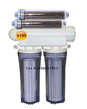 MADE IN USA 5 STAGE Aquarium Reef Reverse Osmosis Water RO/DI 100 GPD MEMBRANE C