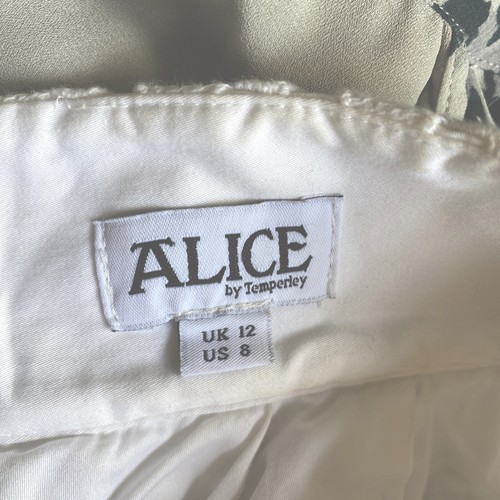 🌼 Stunning ALICE by Temperly, A line skirt size 12 knee length 🌼 - Picture 2 of 5