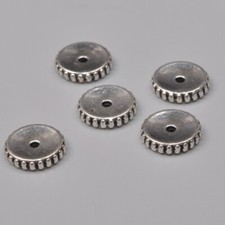 50pcs tibetan silver necklace bracelet beads charm spacer beads D116