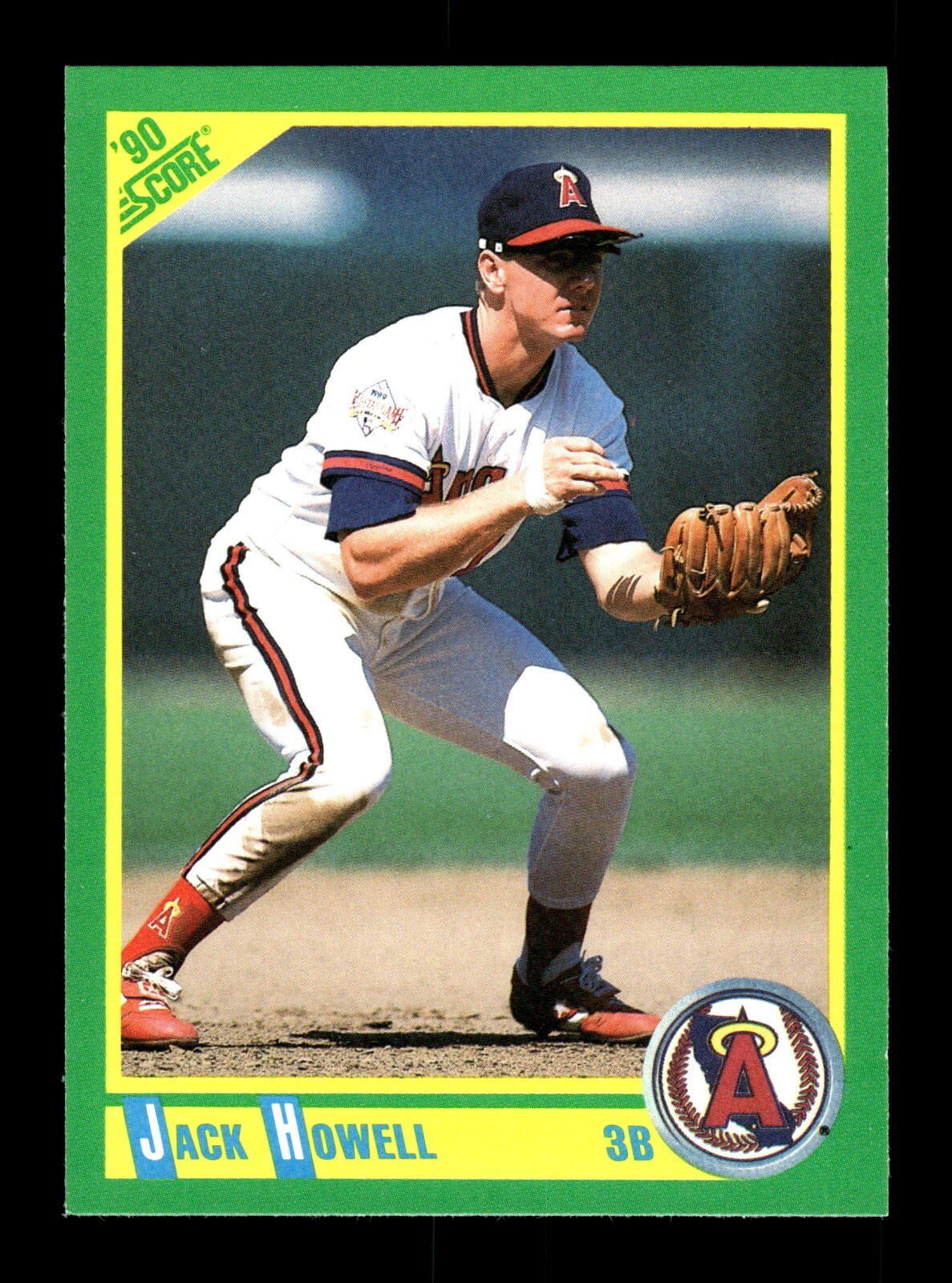 JACK HOWELL ⚾ 1990 Score Baseball #206 California Angels