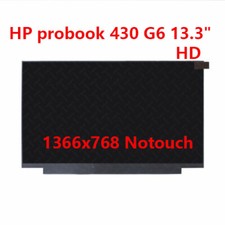 1366x768 New For HP probook 430 G6 13.3" HD LED LCD Screen Display Panel notouch