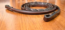 Wellington England raised laced reins 55.25" for bridle $249