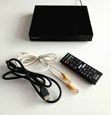 SONY BDP S1700 Blu-ray Player mit Fernbedienung Kabel HDMI LAN funktionsfähig