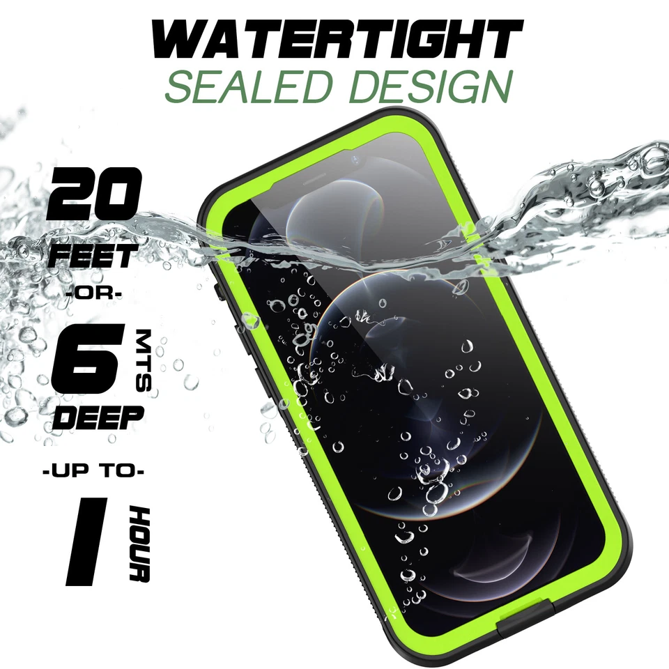 For Apple iPhone 12 Pro Max 12 Mini Case Cover Waterproof Shockproof Dirtproof - Image 2 of 4