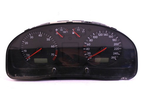 VW Passat 3B 3B1919880 Tacho Tachometer Kombiinstrument Benziner km/h VDO KFZ #2