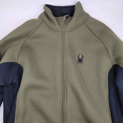 Spyder Mens Sz Large Green Core Sweater 