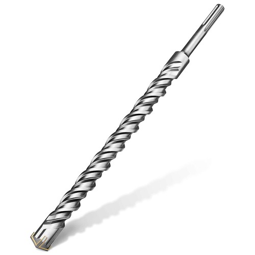 Punte trapano a percussione SDS Plus per muratura 6 - 32 mm testa trasversale x TCT cemento mattoni muro - Foto 4 di 10