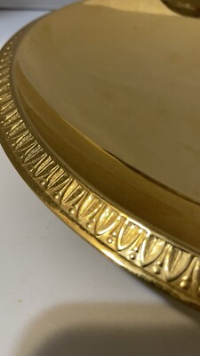 FEINGOLD AUFLAGE ドイツDOREORFIN Wolff ゴールド Vintage Wolff Germany Feingold Auflage 1969 24k Gold Plated Footed