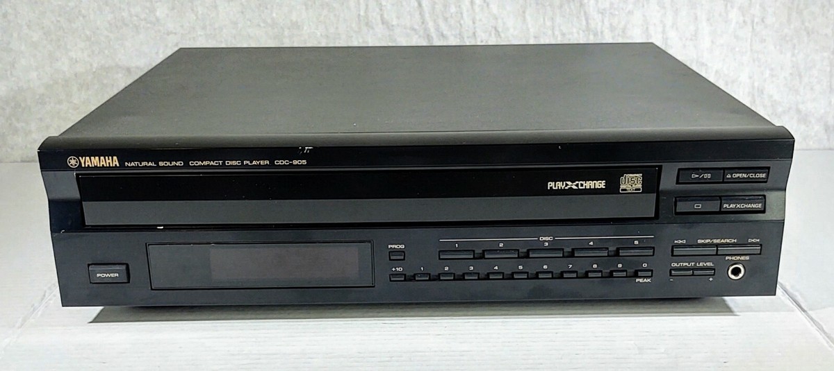 VINTAGE YAMAHA CDC-905 Natural Sound Compact Disc Player 5CD