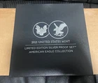 2021 US Mint 6-Coin Limited Ed Proof Set Silver Collection Silver Eagle -21RCN