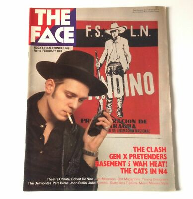 The Face Magazine - Issue 10 Feb 81 - Paul Simonon - The Clash, Chrissie Hynde 