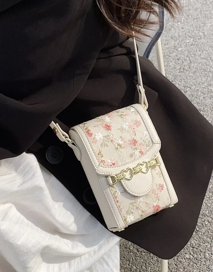 SHEIN Mini Tracolla a tracolla Hein Accenti Floreali