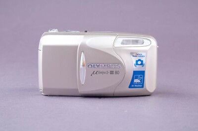 Olympus Mju III 80 Quartz Date 35mm Point&Shoot Film Camera | eBay