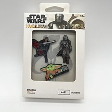Star Wars: The Mandalorian Season 2 Enamel 3 Pin Set Amazon Exclusive Limited Ed