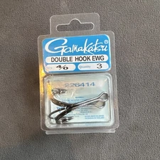 Gamakatsu Double Hook Ewg Frog Hook 4/0