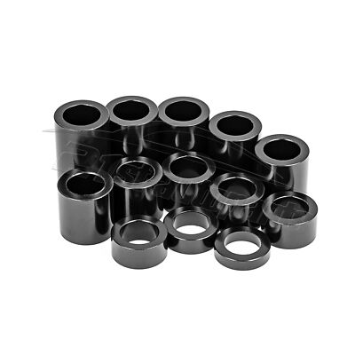 Cycle Standard 14 Piece Aluminum Wheel Axle Spacer Kit - 1.5 Inch O.D - Foto 8
