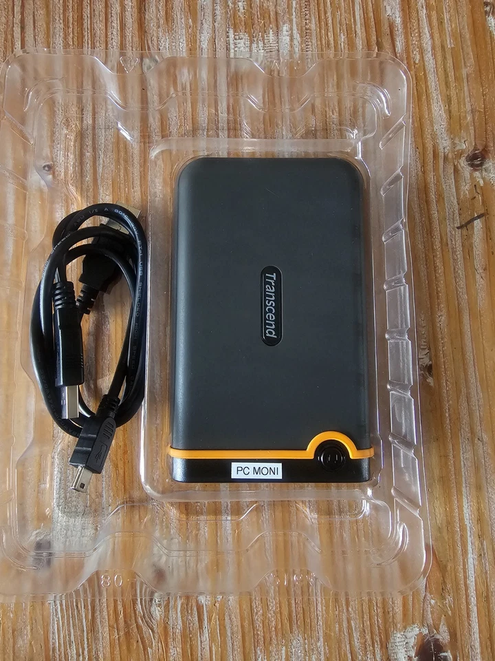 Transcend StoreJet SJ25M2 Protable Hard Drive 500GB USB 2.0 / 4603 - Bild 2 von 4