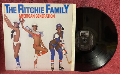 The Ritchie Family American Generation 1978 Record LP Amazing Cover Space/Disco