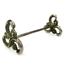 Wunderschöne Messerbank aus 800er Silber Rocaillen Rokoko-Stil Knife Rest Silver