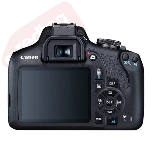 Canon EOS Rebel T7 / 1500D SLR Body+ 3 Lens Kit 18-55mm + 16GB + Flash & More - Image 3 of 4