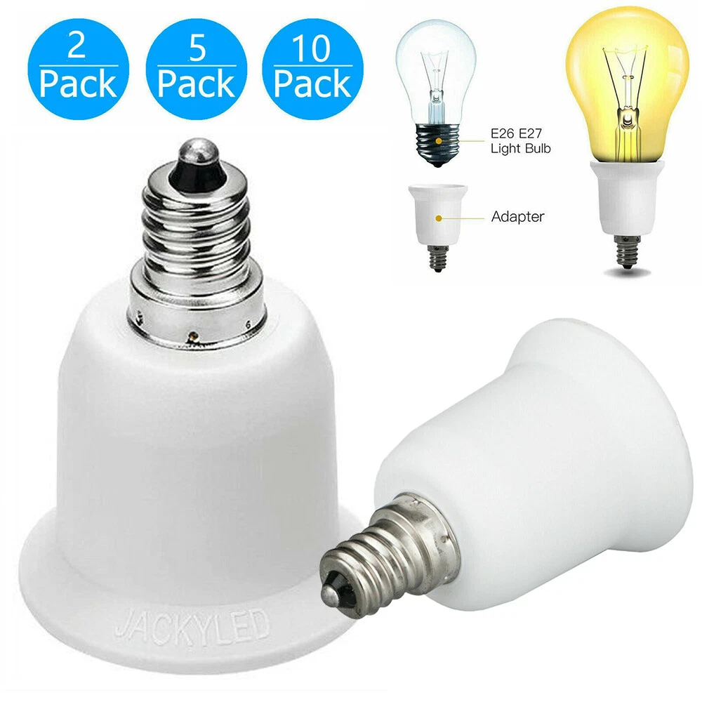 Candelabra To Regular Light Bulb Base Adapters Shelly Lighting