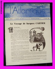 The Atlantic Journal Of Edge 23 August 1934 From S.S.Champlain