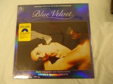 Angelo Badalamenti Blue Velvet Soundtrack LP NEW 40th Anniversary Blue Vinyl