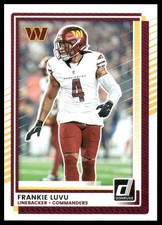 Frankie Luvu 2025 Donruss #262 Washington Commanders