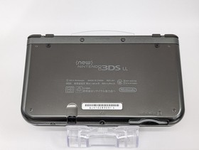 B624 Nintendo new 3DS LL XL console Metallic Black Japan w/pen box AR card fx