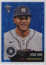 2022 Chrome Platinum Anniversary Blue Mini-Diamond Refractor /199 Jose Siri fm0