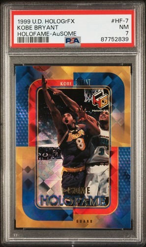 Kobe Bryant [AuSOME] #HF-7 1999 Upper Deck Hologrfx Holofame card