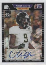 2021 Leaf Pro Set Metal 1989 Black Wave 16/25 Warren Jackson #PA-WJ1 Auto 0ar